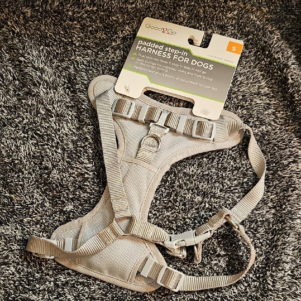 Good2Go Small Grey Dog Harness